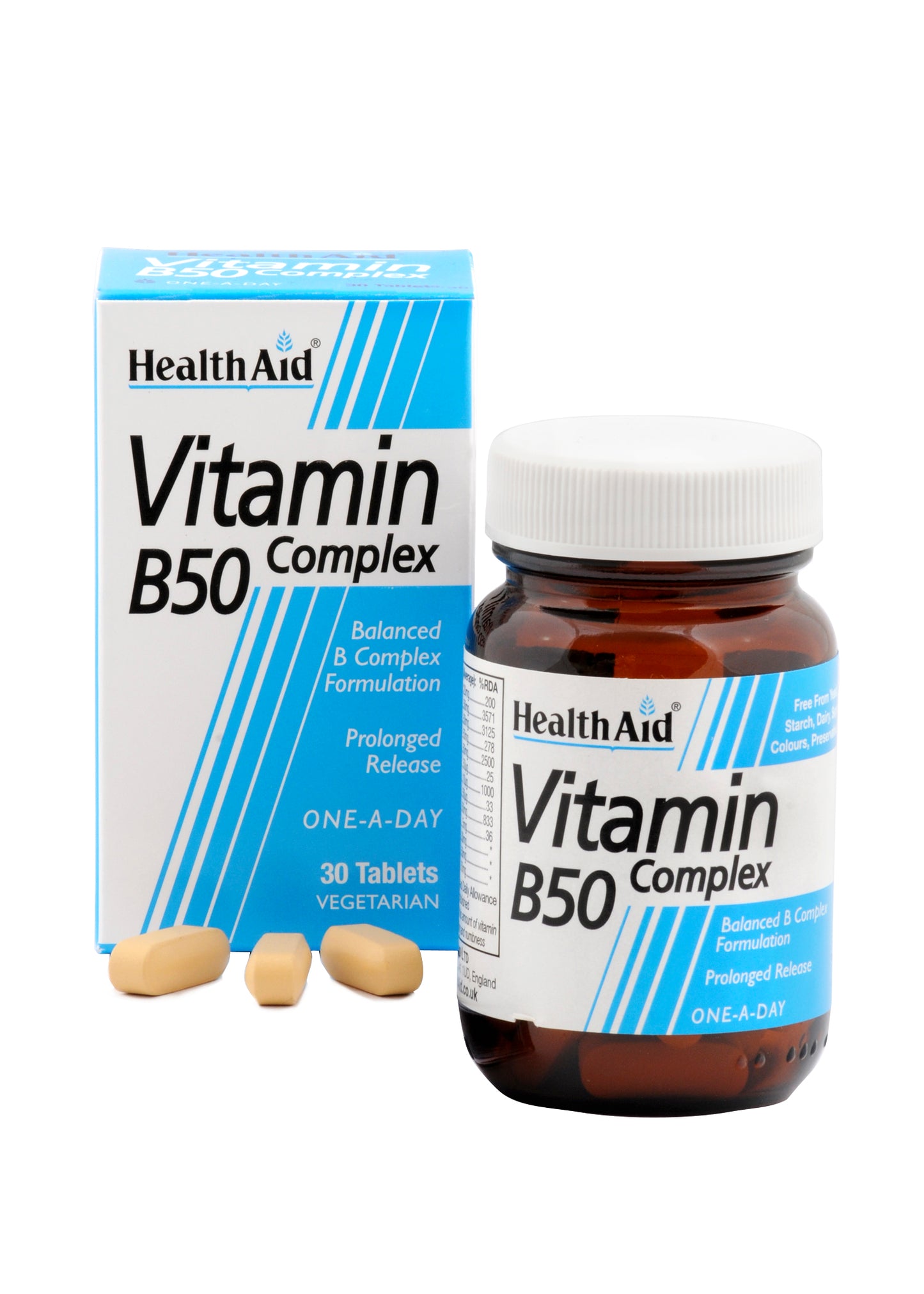 Vit B 50-Prolonged Release (Vegan)