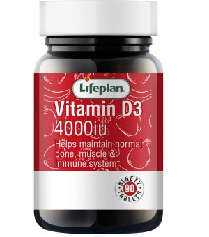 Vitamin D3 4000iu x 90
