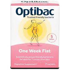OptiBac Probiotics 'One week flat', Pack of 7 Sachets
