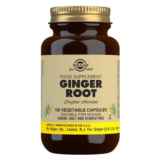 Ginger Root Vegetable Capsules