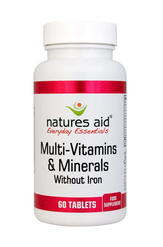 Multi-Vitamins & Minerals (without Iron)