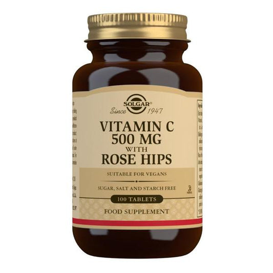 Vitamin C 500 mg with Rose Hips Tablets
