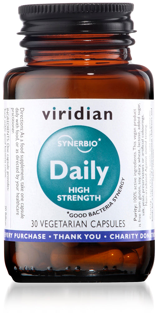 Synerbio Daily High Strength Veg Caps 30s