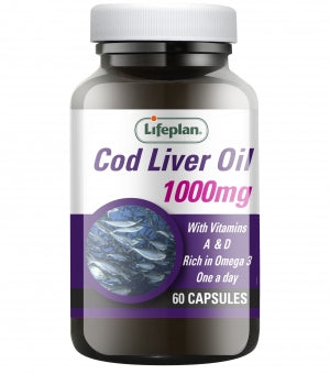 Cod Liver Oil 1000mg x 60