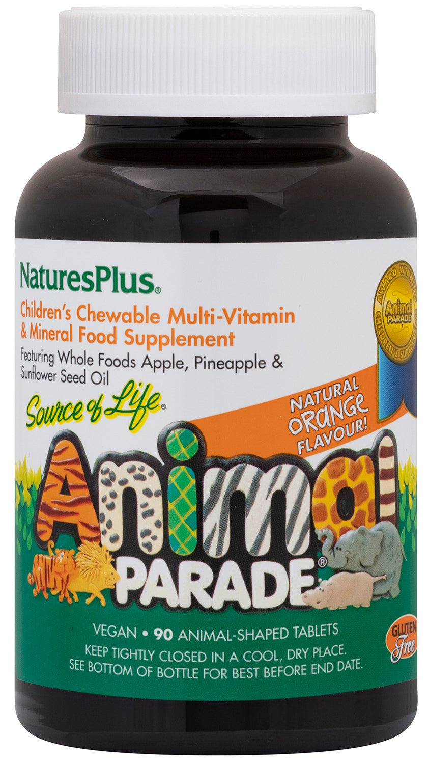 Animal Parade® Childrens Chewable Multi - Orange Flavor