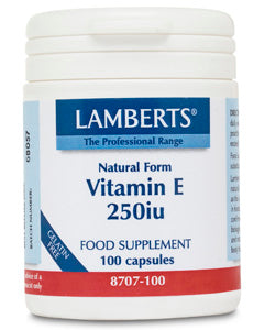 Natural Form Vitamin E 250iu