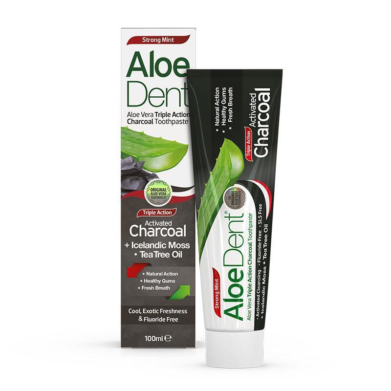 AloeDent® Charcoal Toothpaste