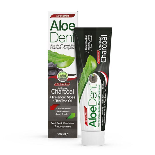 AloeDent® Charcoal Toothpaste