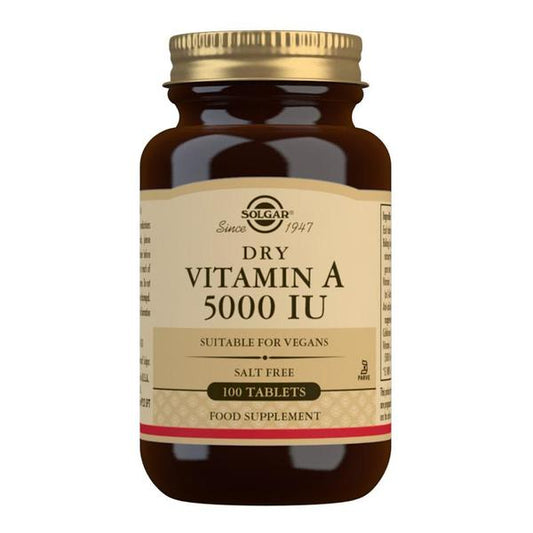 Dry Vitamin A 5,000 IU Tablets