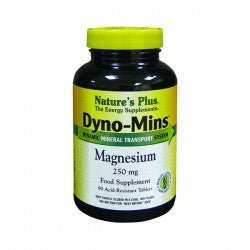 Natures Plus Dyno-Mins Magnesium, 250mg, 90 Tablets