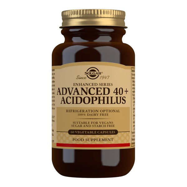 Advanced 40+ Acidophilus (Non-Dairy) Vegetable Capsules