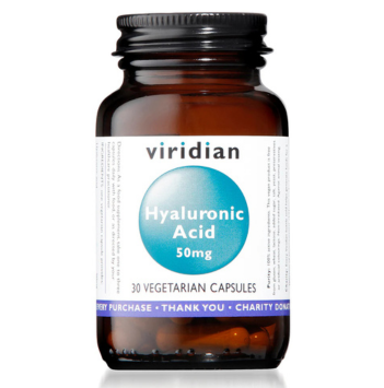 Hyaluronic Acid 50mg Veg Caps 30