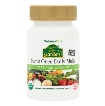 SOL GARDEN ORGANIC MENS DAILY TAB 30