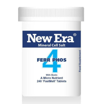 New Era No. 4 Ferr Phos (Iron Phosphate) 240 Tablets