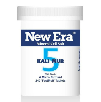 New Era No. 5 Kali Mur (Potassium Chloride) 240 Tablets