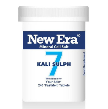New Era No. 7 Kali Sulph (Potassium Sulphate) 240 Tablets