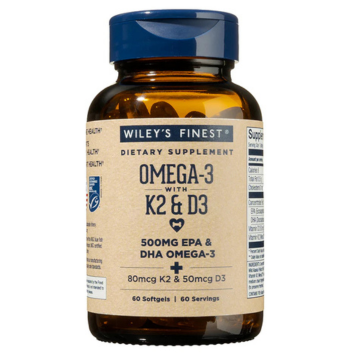 Vitamin K2 & Omega-3 – 60 softgels (2 months supply)