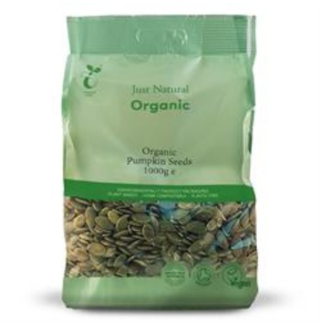 Organic Pumpkin Seeds 1000g