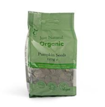 Organic Pumpkin Seeds 125g