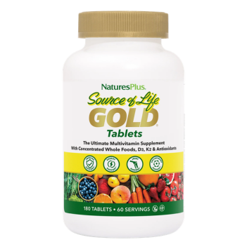 Natures Plus Source of Life Gold Tablets, 180 Tablets