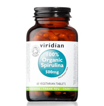 Spirulina 500mg tablets Organic (excipient-free 60 tablets)