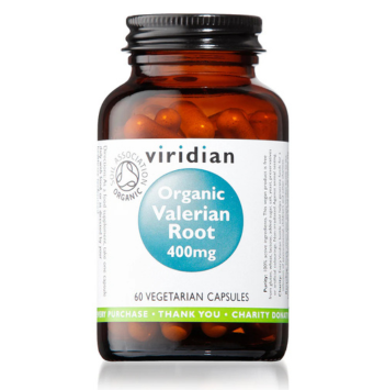 Organic Valerian Root 400mg Veg Caps