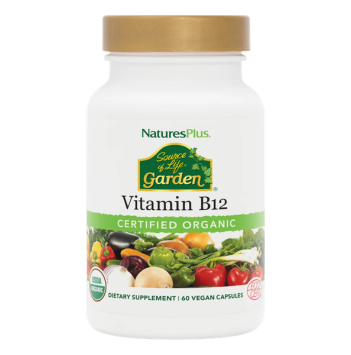 SOL GRDN ORGANIC VIT B-12 1000MCG CAP 60