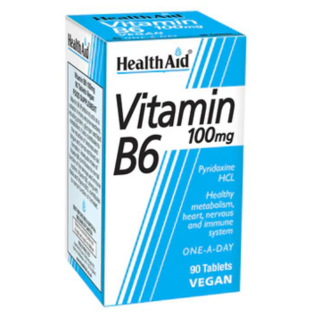 Vitamin B6 (Pyridoxine HCl) 100mg (vegan)