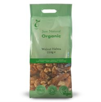 Organic Walnut Halves 250g